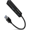 AXAGON HMA-GL3A Multiport-Hub, USB 3.0 Typ A, Gbit-LAN, 3x USB-A, microSD