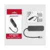 AXAGON HMC-6GL USB-Hub, 3x USB-3.0, 1x RJ-45, 1x HDMI