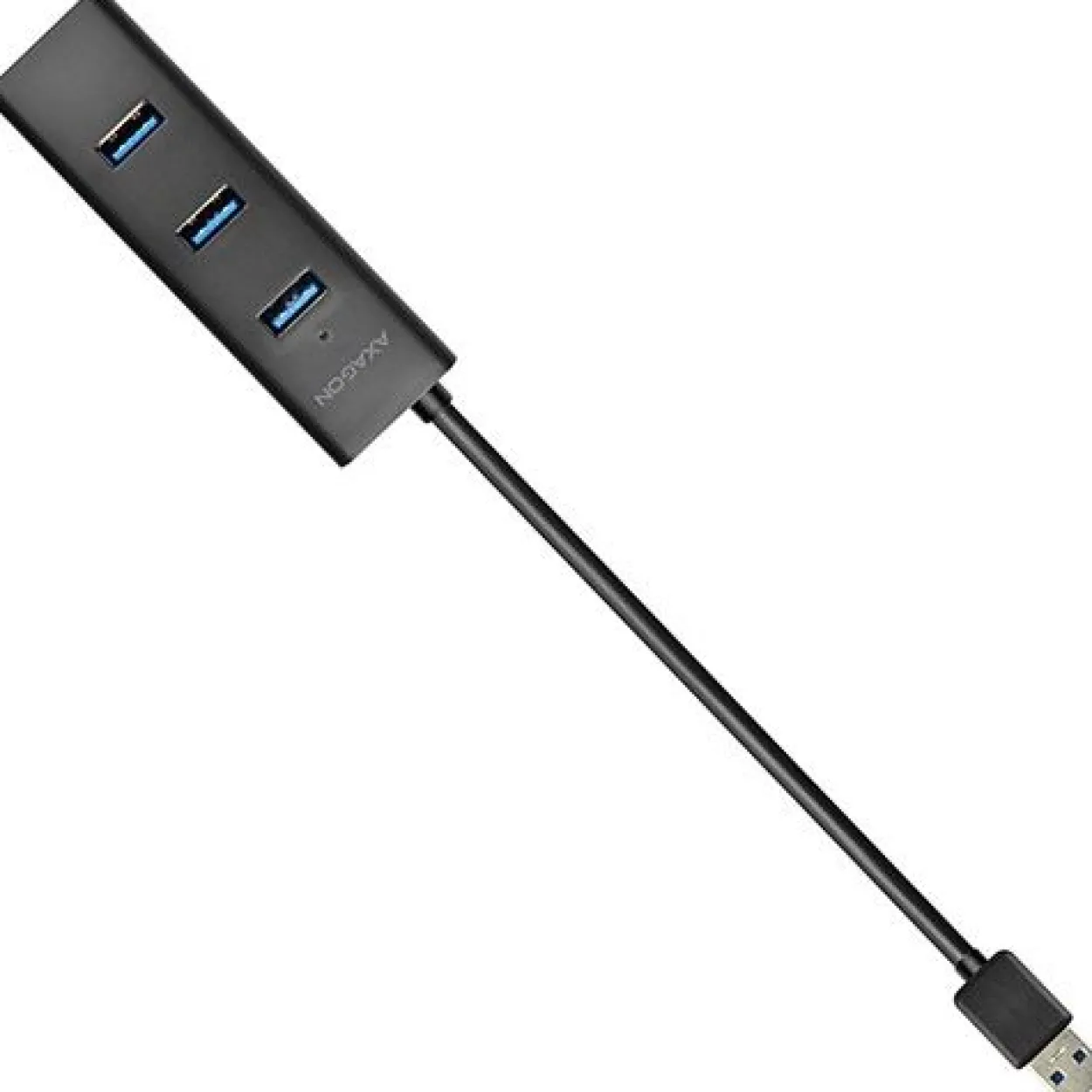 AXAGON HUE-S2B USB-A-Hub, 4x USB 3.0, externe Stromversorgung - 30 cm