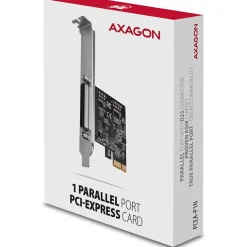 AXAGON PCEA-P1N PCIe-Adapter mit 1x Parallel-Ports - ASIX AX99100 Chipsatz