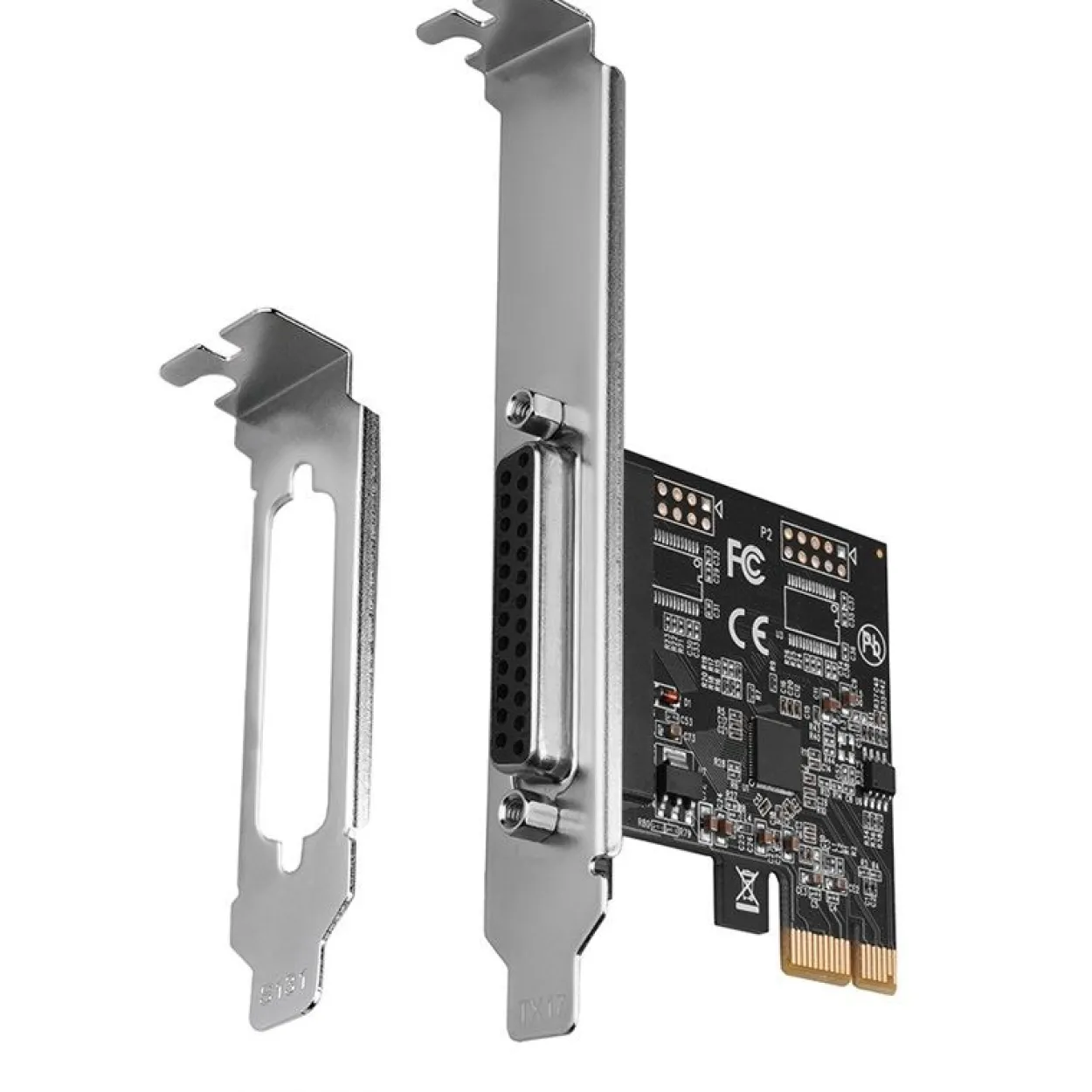 AXAGON PCEA-P1N PCIe-Adapter mit 1x Parallel-Ports - ASIX AX99100 Chipsatz