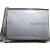 Axagon RSS-M2SD Gehäuse für M.2-SATA-SSDs bis 2280 - Aluminium, silber