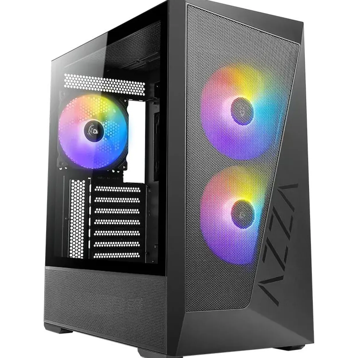 Azza Reaver Midi Tower ohne Netzteil schwarz