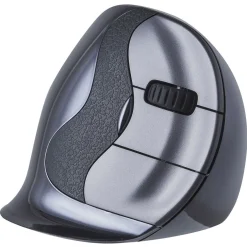 BakkerElkhuizen Evoluent D Vertikale Maus Large 2.4 GHz und USB grau/schwarz (kabellos)