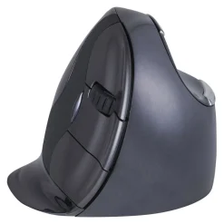 BakkerElkhuizen Evoluent D Vertikale Maus Large 2.4 GHz und USB grau/schwarz (kabellos)