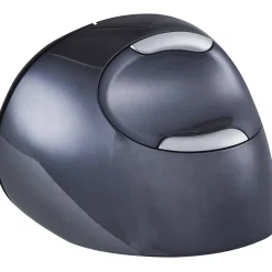 BakkerElkhuizen Evoluent D Vertikale Maus Large 2.4 GHz und USB grau/schwarz (kabellos)