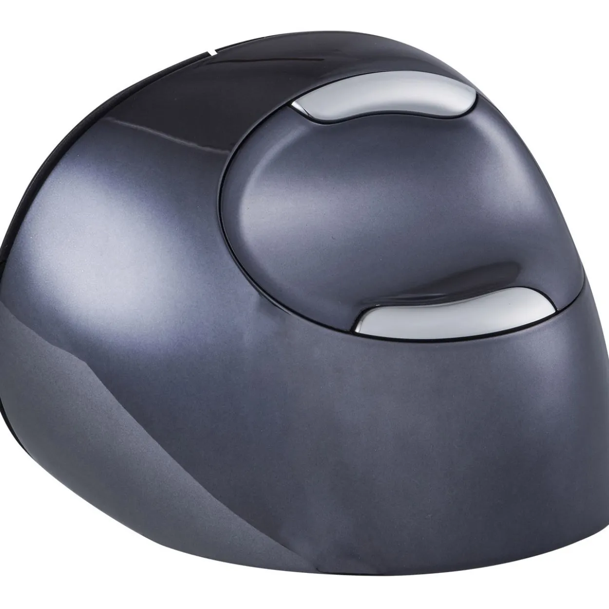 BakkerElkhuizen Evoluent D Vertikale Maus Large 2.4 GHz und USB grau/schwarz (kabellos)