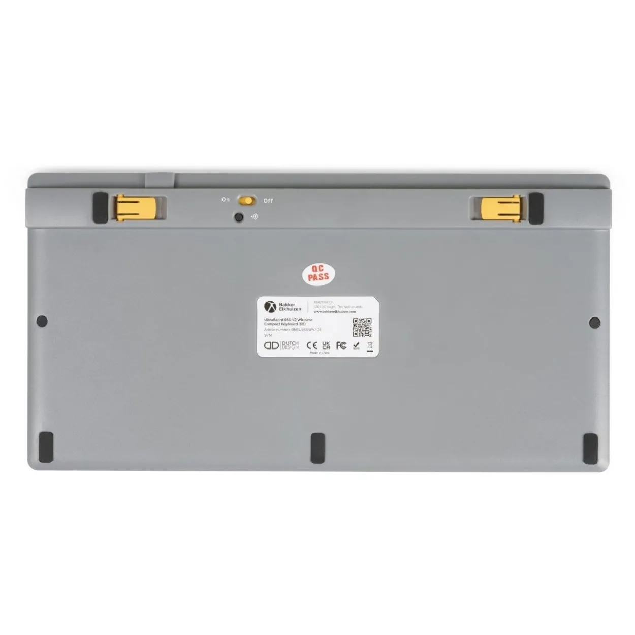 BakkerElkhuizen Tastatur UltraBoard 950 V2 Wireless (UK) retail