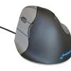 BakkerElkhuizen VerticalMouse 4 Links USB anthrazit/silber (kabelgebunden)