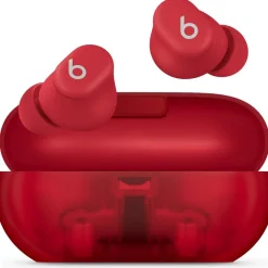 Beats Solo Buds - True Wireless Earbuds - Transparent Red