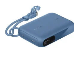 BELKIN BOOSTCHARGE POWER DELIVERY MIT DISPLAY 10.000MAH 20 W BLAU