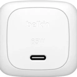 Belkin BOOSTCHARGE 65W USB-C CHARGER WITH POWER DELIVERY AND PPS WHIT