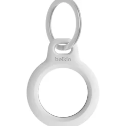 Belkin Secure Holder Schlüsselanhänger für Apple AirTag, weiss