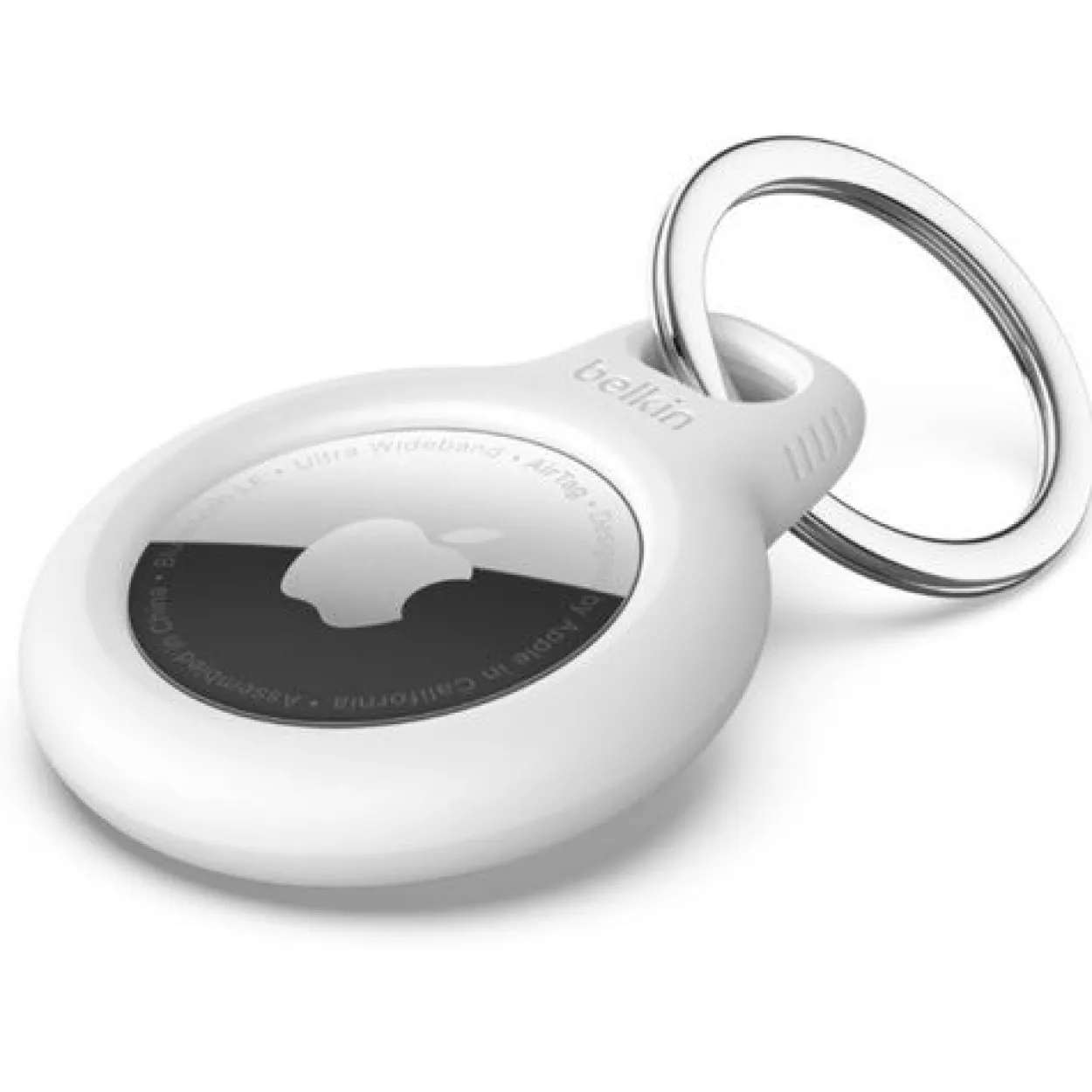 Belkin Secure Holder Schlüsselanhänger für Apple AirTag, weiss