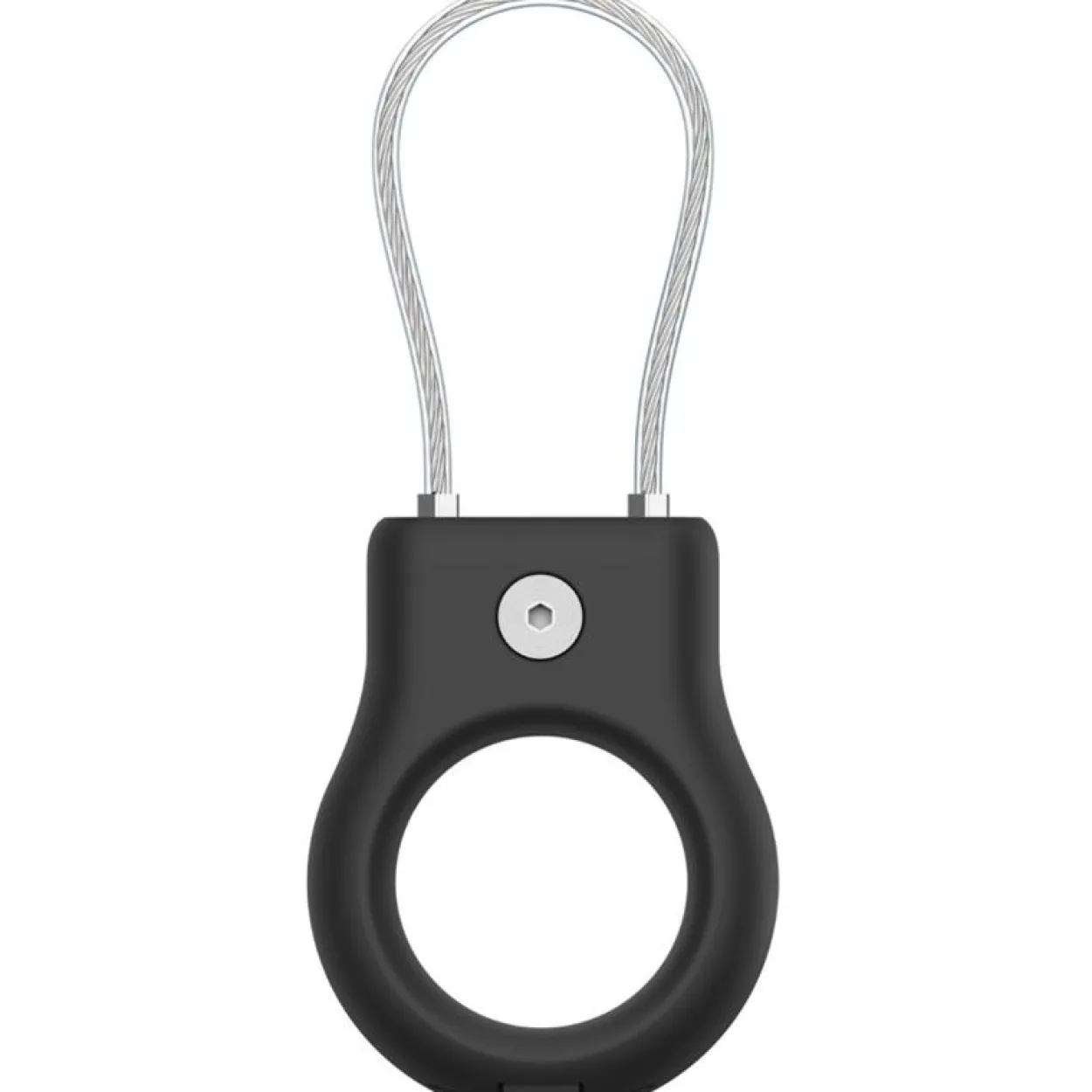 BELKIN SECURE HOLDER W/ WIRE LOOP F/ APPLE AIRTAG BLACK