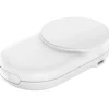 Belkin ULTRACHARGE 25 WATT QI2 MAGNETIC 2-IN-1 LADESTATION KLAPPBAR RUND WEISS