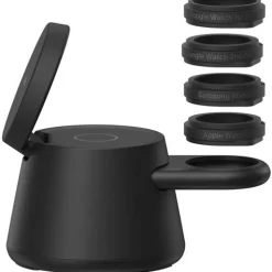 BELKIN ULTRACHARGE 25 WATT QI2 MODULAR DESTATION SCHWARZ
