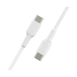 Belkin USB-C/USB-C Kabel PVC, 1m, weiß