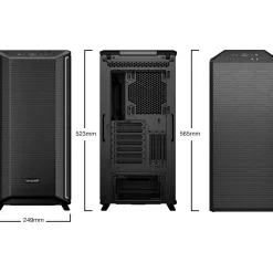 be quiet! Dark Base 701 Black Midi Tower ohne Netzteil schwarz