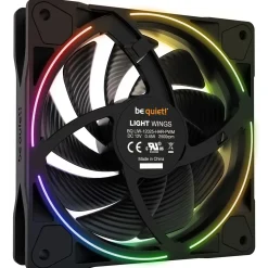 be quiet! Light Wings PWM 120x120x25mm 2500 U/min 31 dB(A) schwarz