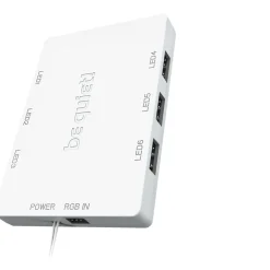 be quiet! Light Wings White High-Speed 3er-Pack + LED-Steuerung 140x140x25mm 2200 U/min 31 dB(A) weiß