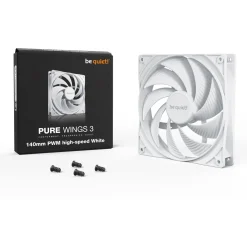 be quiet! Pure Wings 3 PWM High-Speed White 140x140x25mm 1800 U/min 30.5 dB(A) weiß
