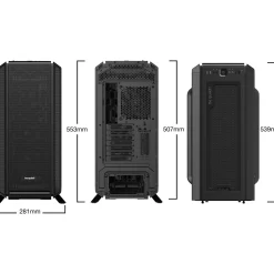 be quiet! Silent Base 802 Midi Tower ohne Netzteil schwarz