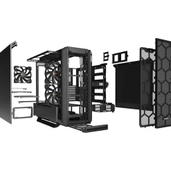 be quiet! Silent Base 802 Midi Tower ohne Netzteil schwarz