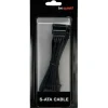 be quiet! 4x SATA, 720mm schwarz Erweiterungskabel für be quiet! Modular Netzteile (4PE0001300GP)