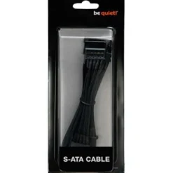 be quiet! 4x SATA, 600mm schwarz Erweiterungskabel für be quiet! Modular Netzteile (4PE0001300GP)