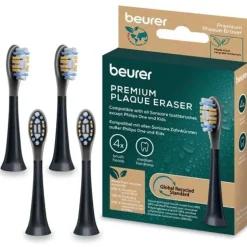 beurer SC Premium Plaque Eraser Zahnbürstenaufsätze, 4 St.