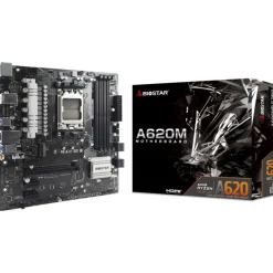 Biostar A620MP-E Pro AMD A620 So.AM5 DDR5 mATX Retail