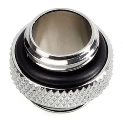 BitsPower Adapter gerade G1/4 Zoll AG auf G1/4 Zoll AG - silber glänzend