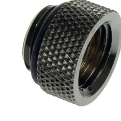 Bitspower Adapter 1/4 Zoll auf IG 1/4 Zoll - shiny black