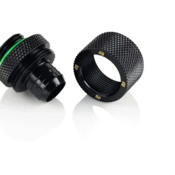 BitsPower Anschluss gerade G1/4 Zoll AG auf 16/10mm - schwarz matt