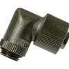 Bitspower Anschluss gewinkelt 1x Gewinde G1/4"/13/10mm schwarz