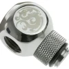 Bitspower TII Adapter 1/4 auf 3x IG 1/4 Zoll - drehbar, shiny silver