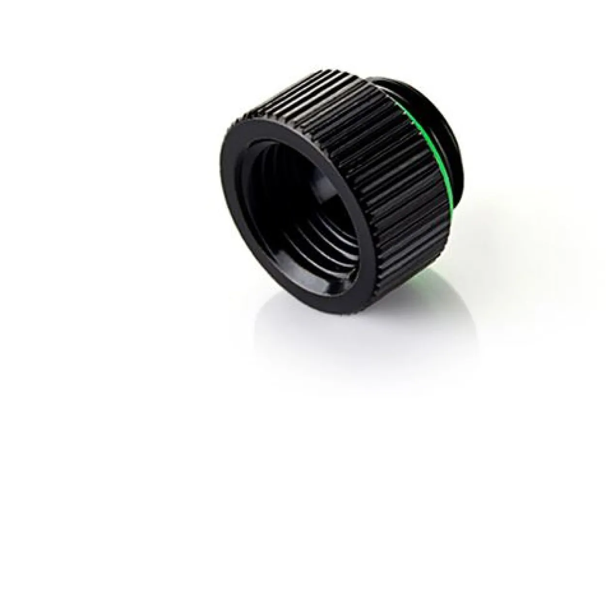 BitsPower Touchaqua Adapter gerade G1/4 Zoll AG auf G1/4 Zoll IG - 2er Pack, 10mm, schwarz