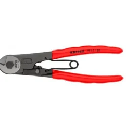 Bowdenzugschneider L.150mm pol. Drahtseil-D.3mm KNIPEX m.Ku.-Hülle