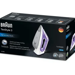 Braun Houshold TexStyle 3 SI 3042 VI (weiß/violett)
