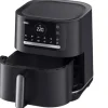 Braun 2-in-1 Heißluftfritteuse MultiFry 5, HF 5054I (schwarz, 2.000 Watt, Korb 6,0 Liter)