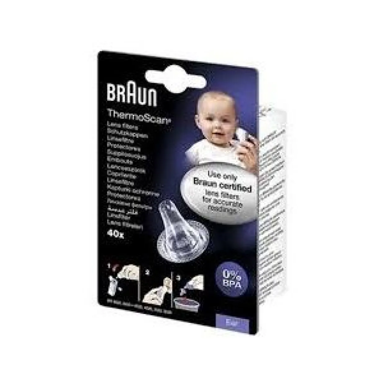 Braun LF 40 Schutzkappen