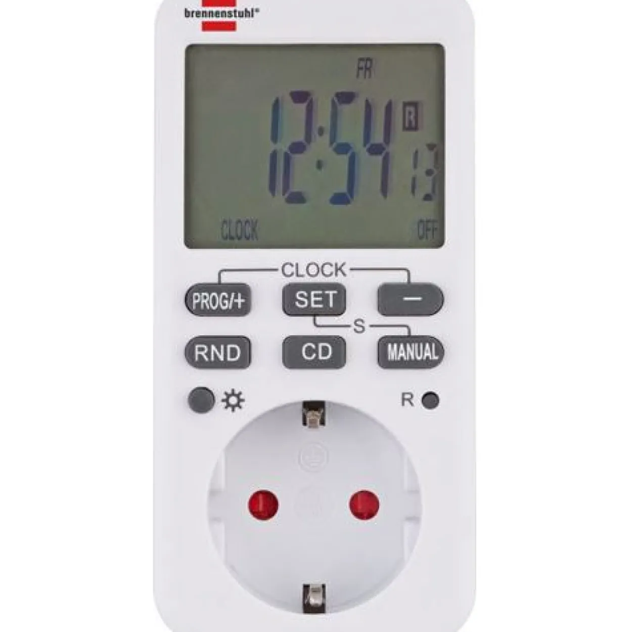 Brennenstuhl Digitale Zeitschaltuhr IP20 230V 50Hz max.16(2)A 3600W