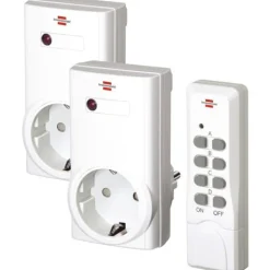 Brennenstuhl Funkschalt-Set 2-fach RCS 1000N Comfort, weiß, IP20