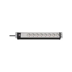 Brennenstuhl Premium-Line 19"-Steckdosenleiste 8-fach schwarz/grau
