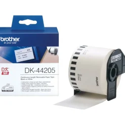 Brother DK-44205 Endlosetiketten (1 Rolle ( 6.2cm x 30.48 m) )