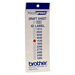 Brother ID1438 Stempel Etiketten 14x38mm