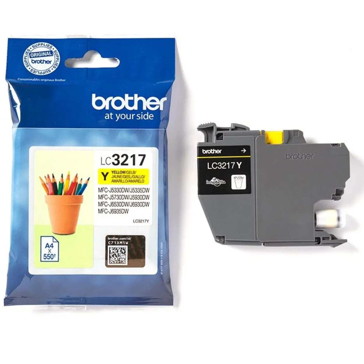 Brother Tinte LC3217Y LC3217Y gelb