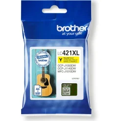 Brother Tintenpatrone LC-421XLY - Gelb