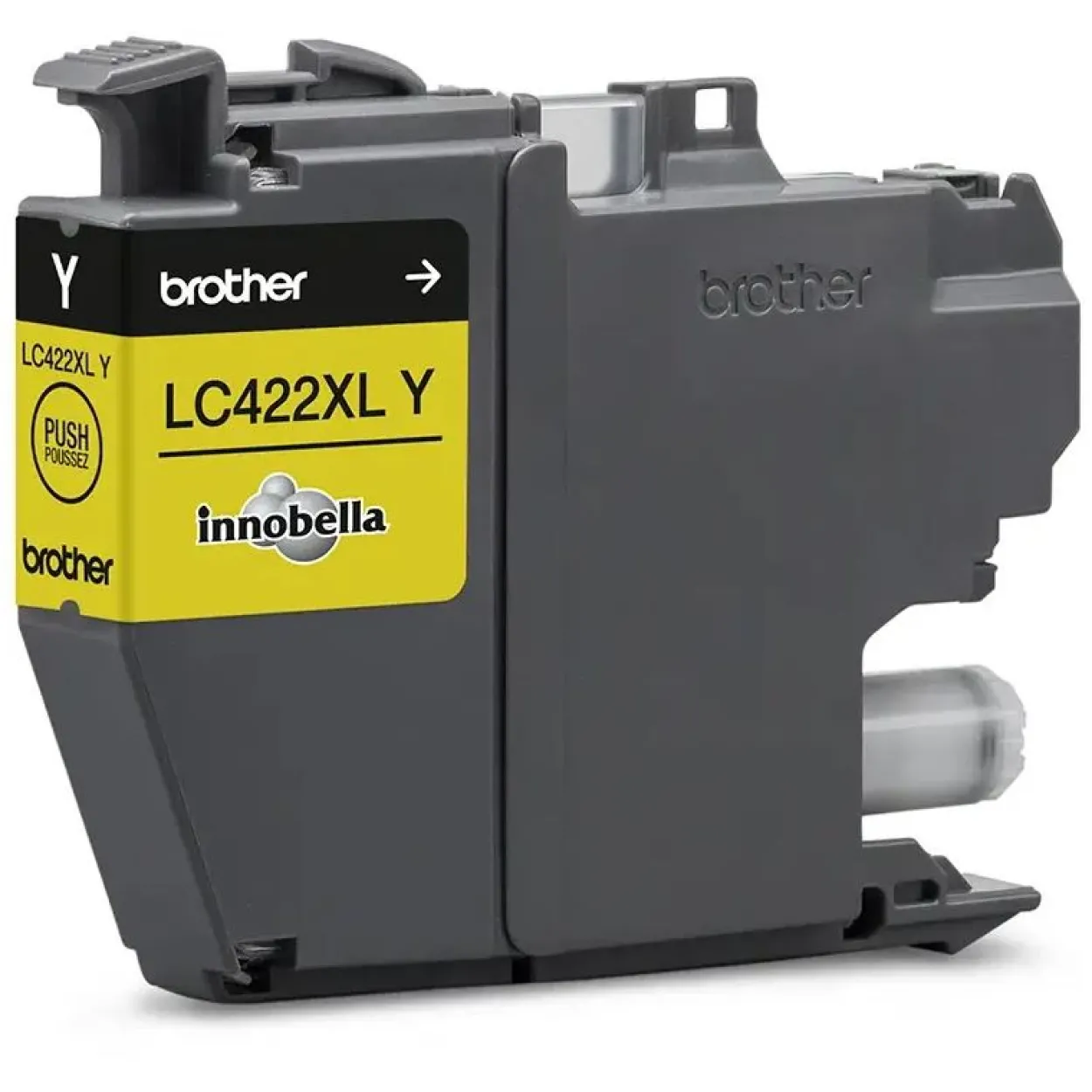 Brother Tintenpatrone LC-422XLY Gelb (ca. 1500 Seiten)